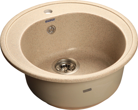 Кухонная мойка GranFest Rorndo 510, R-510 песочный